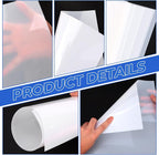 FSWCCK 25 Pcs 7.5mil 12 x 12 Inch Milky Translucent PET Blank Stencil Sheets - Image 3