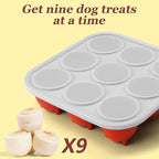 9-Cavity Silicone Frozen Dog Treat Mold - Image 5