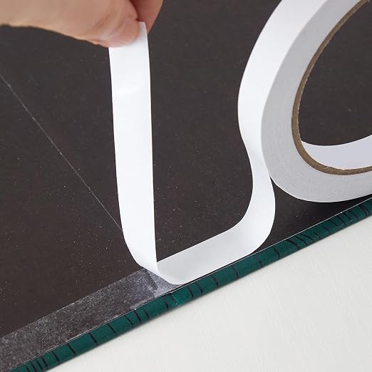 1/4" 4 Rolls Double Sided Adhesive Sticky Tape - Image 4