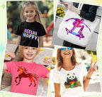Holographic Heat Transfer Vinyl 6 Pack Holographic Iron on Vinyl - Image 5