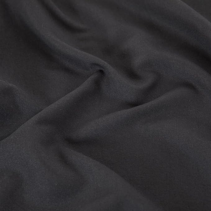 Twin Flat Sheet Only，66x96Inch Black - Image 6