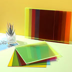 Cindeer 24 Pcs 8 x 8 Inch Colored Cast Acrylic Sheets 0.08'' Thick/ 2mm - Image 4