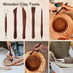 Amrules Clay Tools Kit, Practical Polymer Clay Sculpting Tools Kit, Air Dry - Image 3