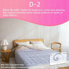 3Pcs Free Motion Quilting Templates - Image 4