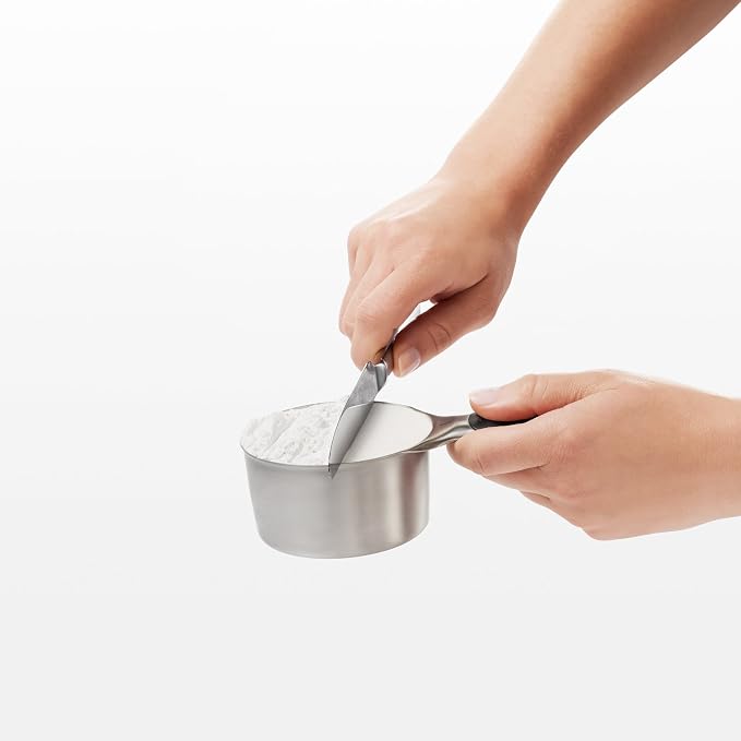 OXO Good Grips Stainless Steel Measuring Cups and Spoons 8-Piece Set, 4 Cups - Image 16