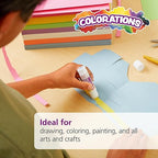 Colorations 9" x 12" Mediumweight Brown Construction Paper - Image 4