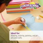 Colorations 12" x 18" Mediumweight Black Construction Paper, 500 Sheets | Bulk - Image 3