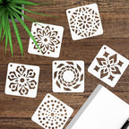 50 PCS Mandala Painting Stencils Reusable Mandala Stencils - Image 4