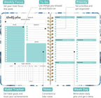 Undated Weekly Planner, Weekly To Do List Notebook - Image 2