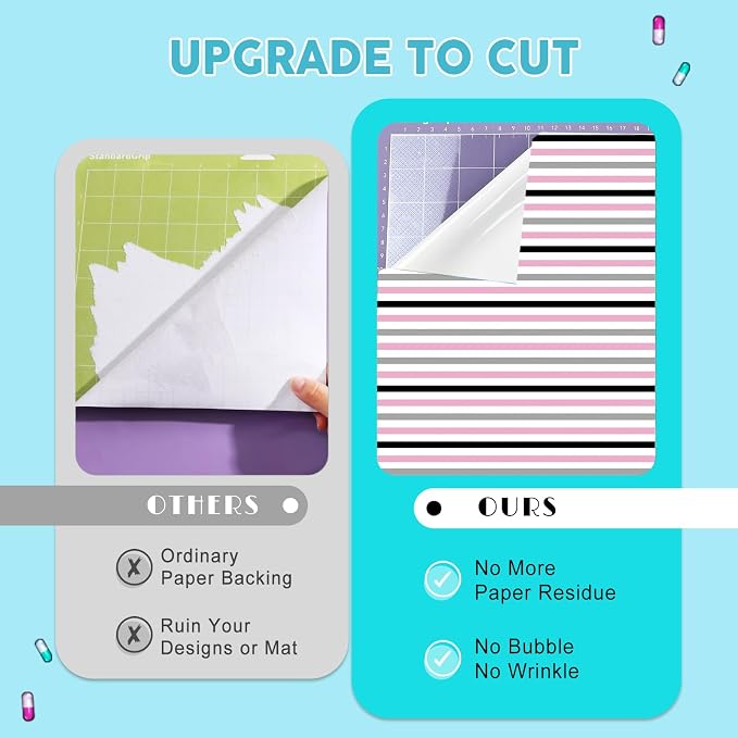 Tintnut Nurse Theme Permanent Vinyl 10 Sheets 12x10in Adhesive Vinyl | Medical - Image 4
