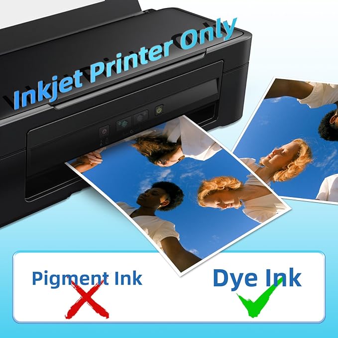 Uinkit Inkjet Transparency Film 50 Sheets 8.5x11 OHP Overhead Projector Film - Image 7