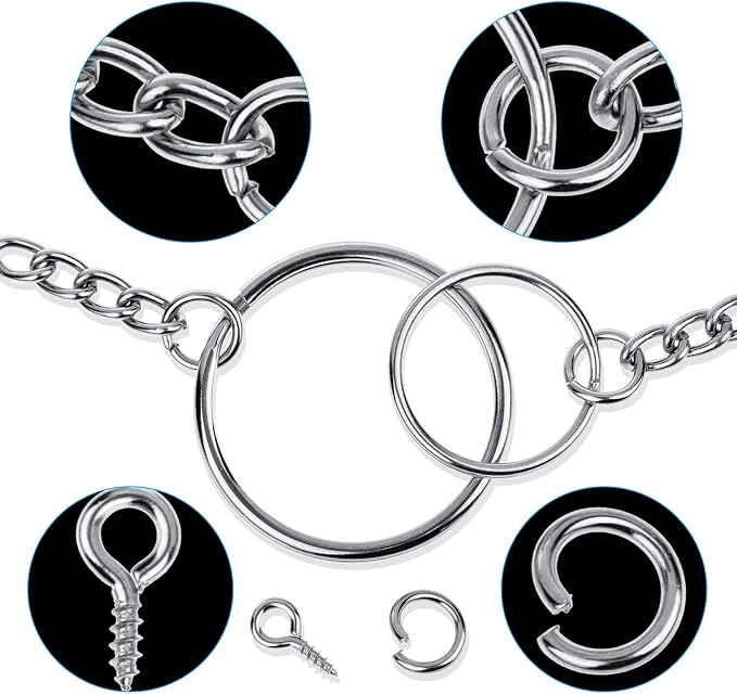 Key Chain Rings, Shynek 360Pcs Key Rings Bulk - Image 4