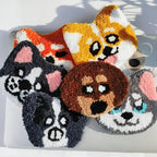 Avtytsda 6PCS Punch Needle Coaster Kit, Easy Punch Needle DIY Embroidery Set - Image 4