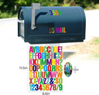 Letter Stickers, Mailbox Numbers, 1.5 Inch Waterproof Vinyl Alphabet | 1 1/2 - Image 2