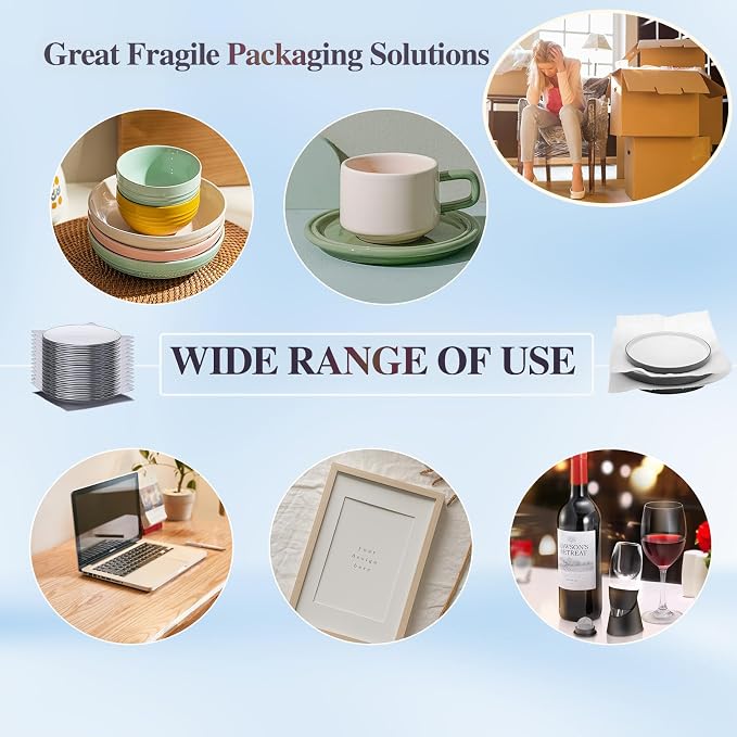 100pcs Packing Supplies for Moving, 11.8x15.7Inch Moving Supplies Cushioning - Image 6