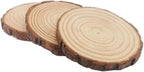 Unfinished Natural Wood Slices 12 Pcs 3.5-4 inch Craft Wood kit Circles Crafts - Image 2