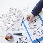 Multifunctional Geometric Ruler, Draft Rulers - Image 2