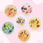 50 Pcs Miniature Food Drink Bottles Soda Pop Cans Pretend Play Kitchen Game - Image 3