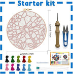 INFUNLY Dragonfly Punch Needle Kits - Image 2