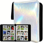 Sparkly Trading Card Binder 9-Pocket Zippered by Unknown