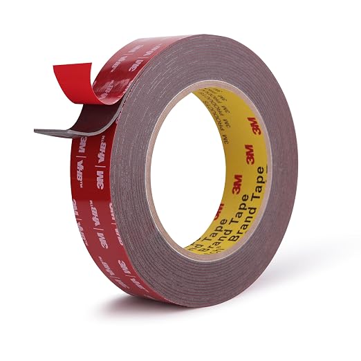 3M Double Sided Tape, Heavy Duty, 1” x 18Ft, Waterproof Foam Mounting Tape by AdhesiveTapeAppliedtoLife