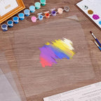 AHANDMAKER 8 Sheets Clear PET Sheet 9.84 x 9.84 Inch Transparent 0.5mm Thin - Image 5
