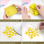 HTVRONT Heat Transfer Vinyl Yellow HTV Rolls, HTV Vinyl - Image 6