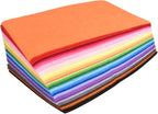 40pcs Coloured Felt Cloth Nonwoven 8 x 12 inches Felt Fabric Sheets DIY Craft - Image 7