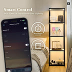 LED Display Shelf with Lights – Glass Display Cabinet - Image 4