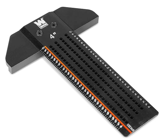 WEN 4-Inch T-Shaped Marking Ruler by WEN