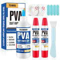TEAWOO Book Repair Kit, 8.5 Oz + 2×1.35 Oz Acid-Free PVA Adhesive | Binding by TEAWOO