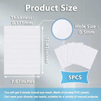 Fursuit Eye Mesh, Printable PVC Plastic Eye Mesh Sheet - Image 2