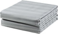 2-Pack Cotton King Flat Sheet Only, 600 Thread Count 100% Egyptian Cotton Top by ZaizaiHome