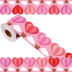 69 Ft Valentine’s Day Heart Hot Air Balloon Bulletin Board Border Love is in by Unknown