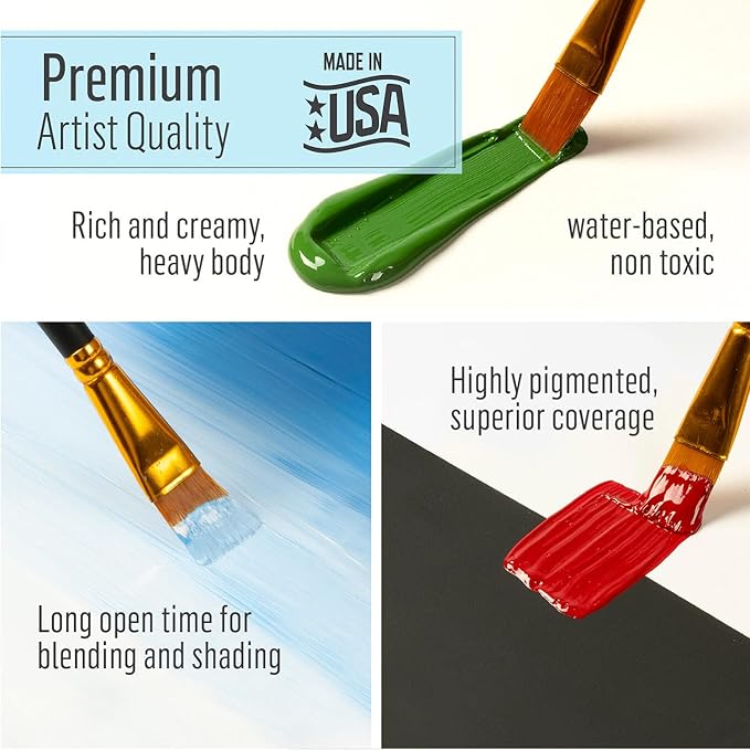 FolkArt Matte Acrylic Paint in Assorted Colors, 16 oz, Linen 16 Fl Oz - Image 6
