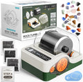 Flooyes Ultra Quiet Rock Tumbler Kit, Rock Polisher by flooyes