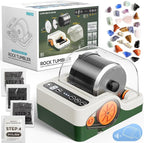 Flooyes Ultra Quiet Rock Tumbler Kit, Rock Polisher by flooyes