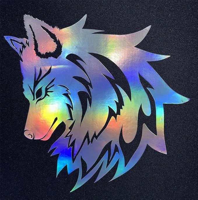 Holographic Heat Transfer Vinyl Metal Silver HTV Holographic Vinyl Rolls 12Inch - Image 8