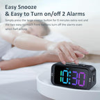 Odokee Digital Dual Alarm Clock - Image 7