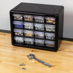 Akro-Mils 16-Drawer Plastic Drawer Storage Cabinet - Image 20
