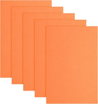 uxcell 5 Pcs Orange EVA A4 Foam Sheets Crafts, 12 x 8 Inch Foam Paper by uxcell