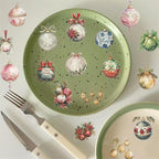 50 Pieces Christmas Themed Transparent Stickers - Image 5
