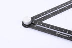 PEC Tools Professional Multi-Angle Measuring Ruler – Heavy Duty Metal Template - Image 3