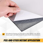 1/4" T x 12''W x 59''L Neoprene Foam Rubber Sheet - Image 5