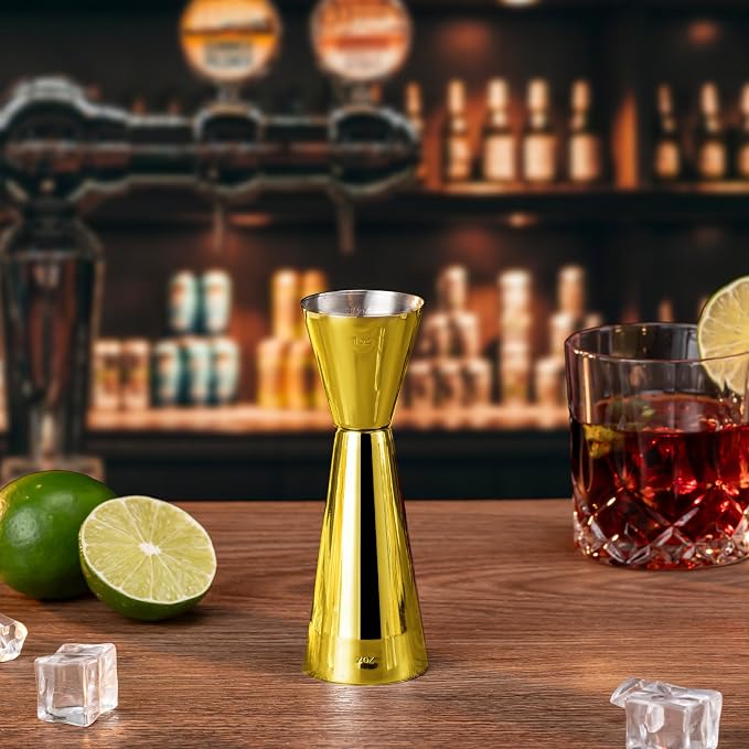 Briout Jigger for Bartending, Double Cocktail Jigger Japanese Premium 304 Food - Image 7