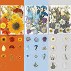 180Pcs Dried Pressed Flowers, Natural Dried Flowers Bulk - Image 3
