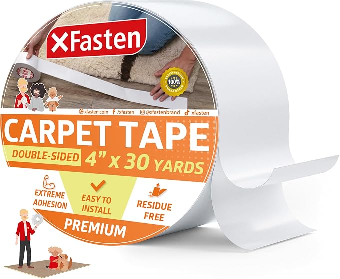 XFasten Double-Sided Carpet Tape by XFasten