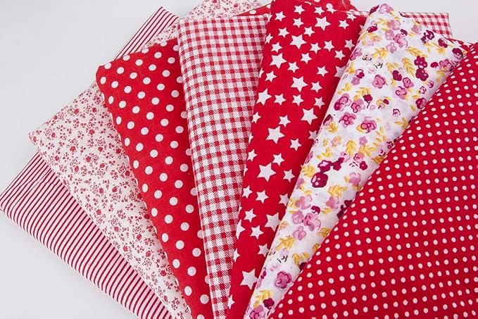 Cotton Fabric DIY Making Supplies Quilting Patchwork Fabric Fat Quarter Bundles - Image 9