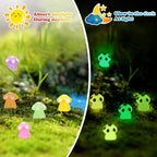 50Pcs Luminous Mini Mushrooms, Small Fairy Garden Mushrooms, Tiny Mushrooms - Image 2