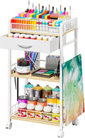 Homsorout 3 Tier Rolling Cart by Homsorout